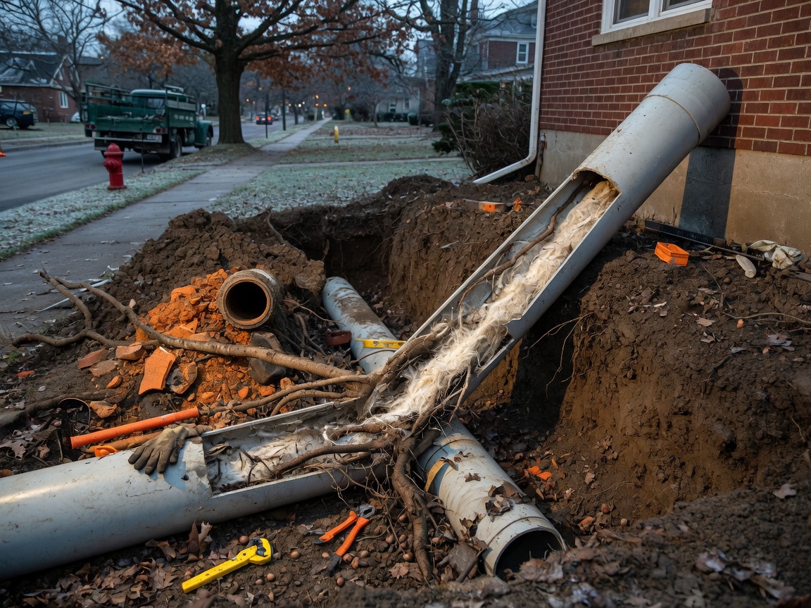 Why Tree Roots Keep Blocking Drain Lines in the Southern Tier